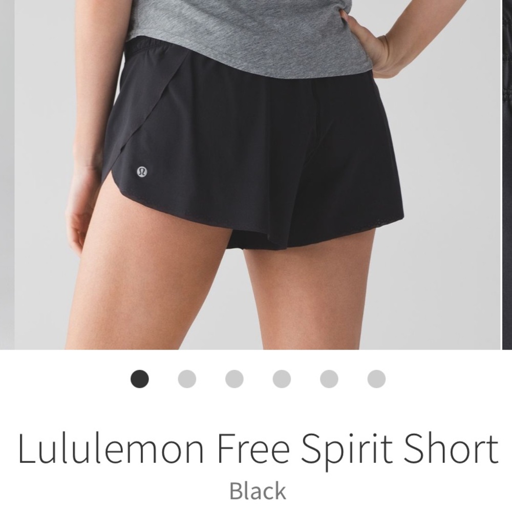 S) Lululemon 🍋 free spirt shorts